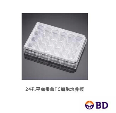 353047     24孔細胞培養(yǎng)板標準TC,平底,帶蓋  BD FALCON